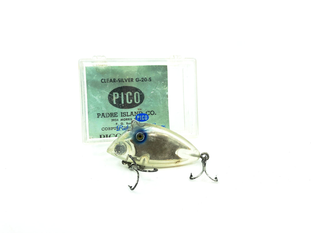 PICO Perch New with Box and Paperwork, Clear/Silver Color