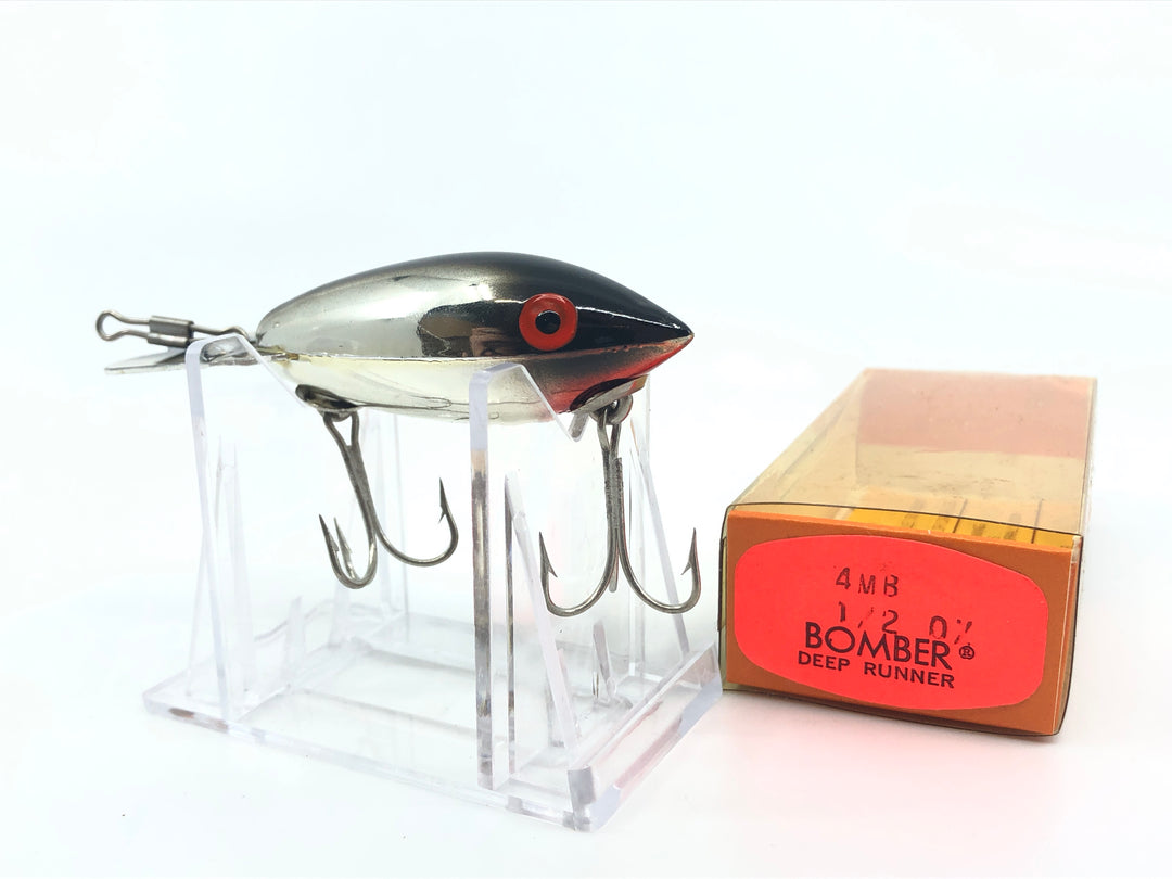 Bomber Deep Runner Metallic Chrome with Black Head 4MB