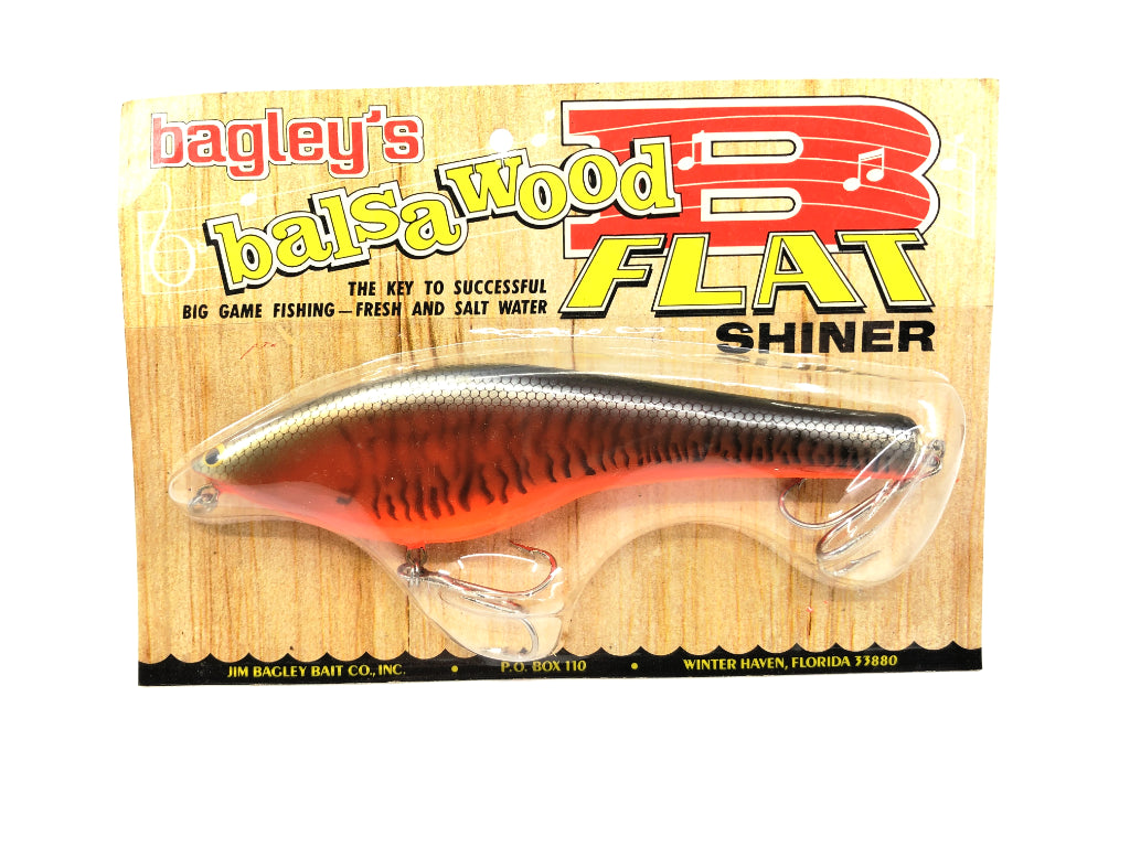 Bagley B Flat 8 BF8-LM2 Little Musky on Orange Color New on Card Old S – My  Bait Shop, LLC