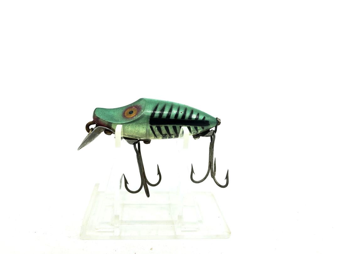 Heddon Midget River Runt Spook 9010 XRG Green Shore Minnow Color