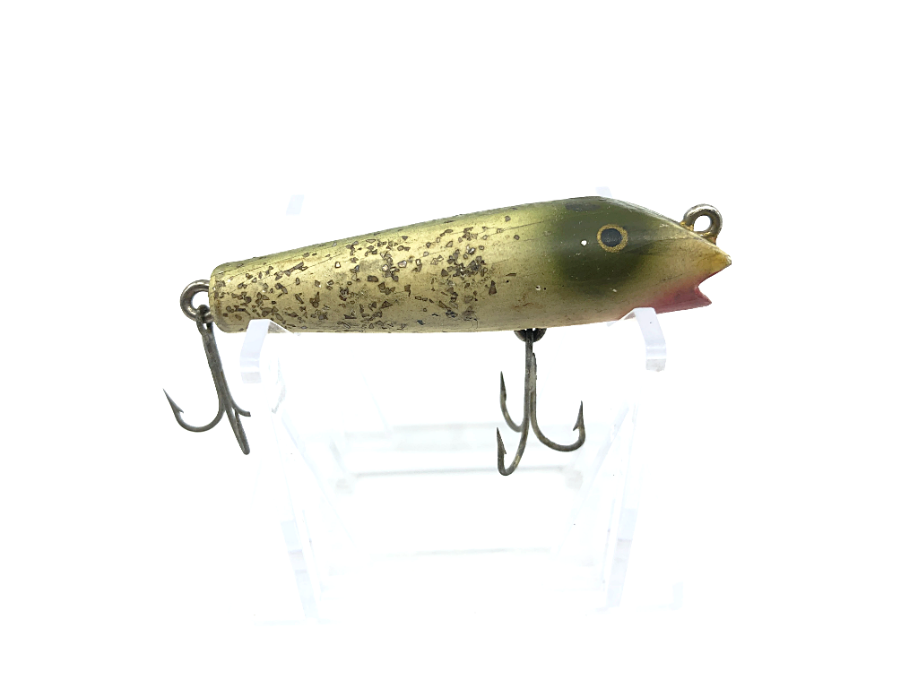 creek chub darter fishing lure Creek Chub Wooden 9000 Spinning Darter Silver Flash Color 9018