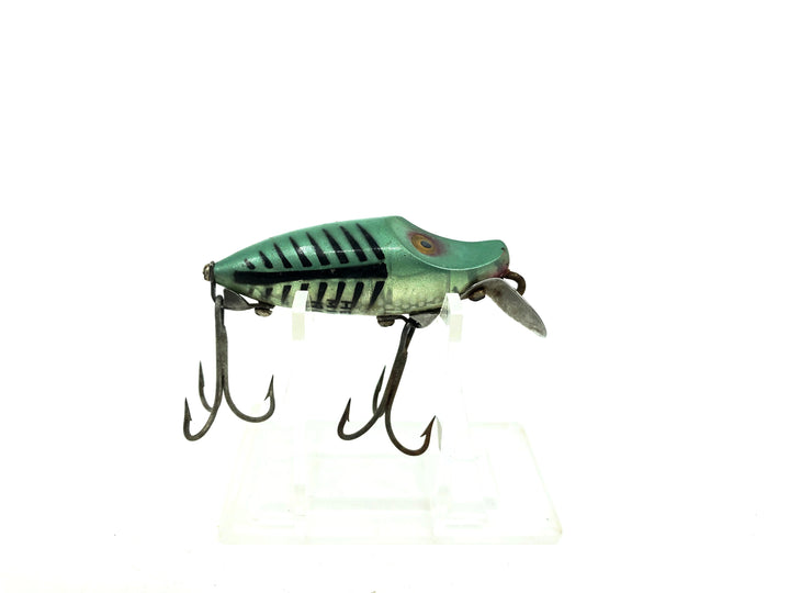 Heddon Midget River Runt Spook 9010 XRG Green Shore Minnow Color