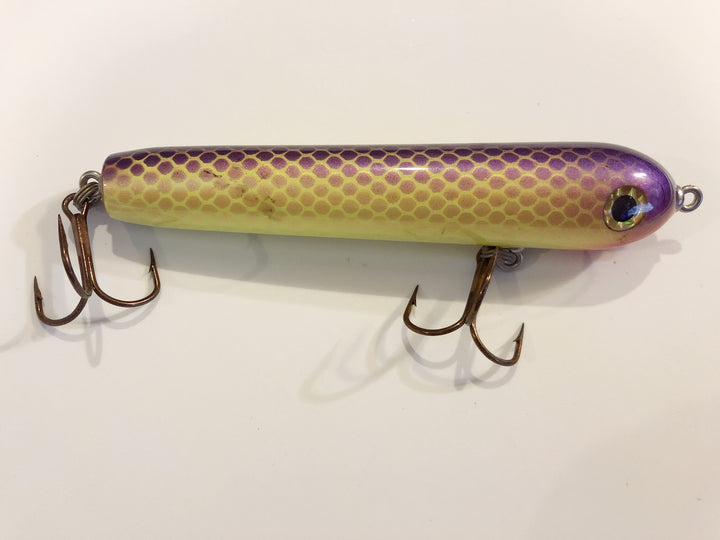 Phantom Viper 6.5" Musky Lure Purple Yellow Scale