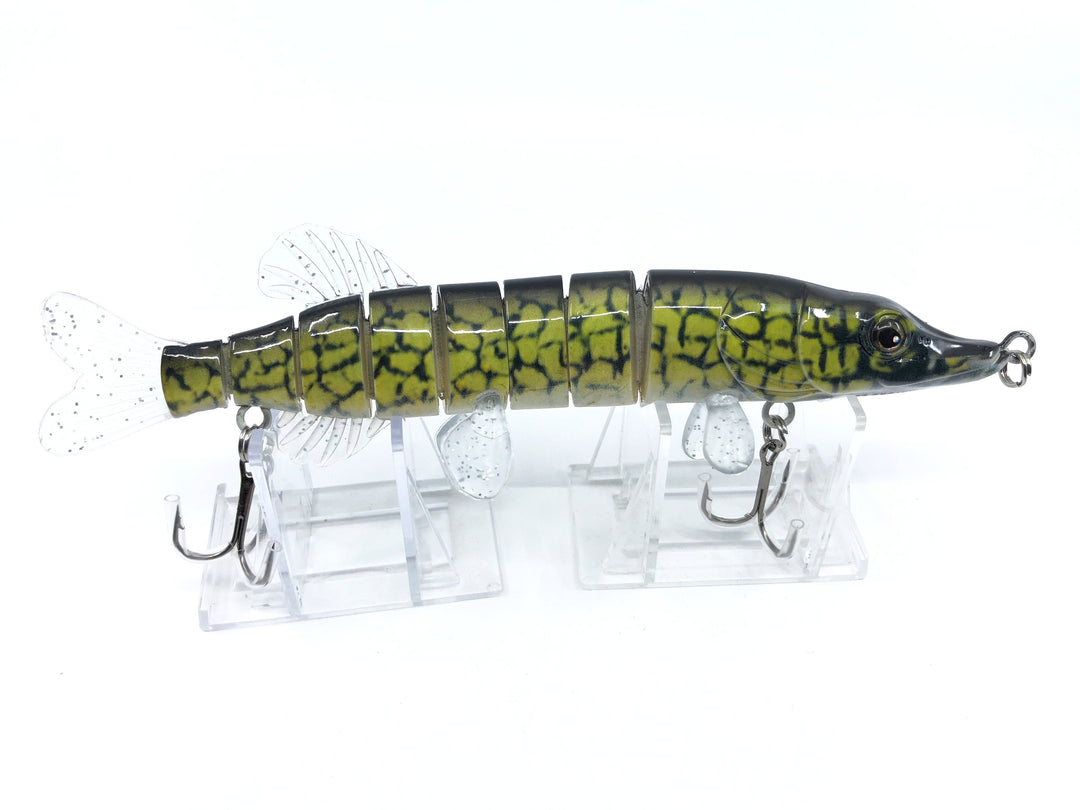 Mother Nature Lure Life Like Swimbait Chain Pickerel Color New in Box-Discontinued
