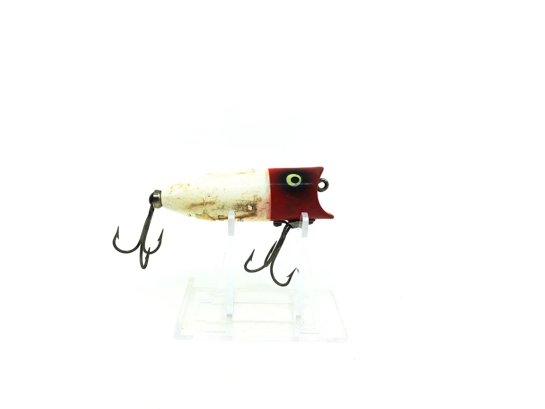 Heddon Baby Lucky 13 RH White/Red Head Color