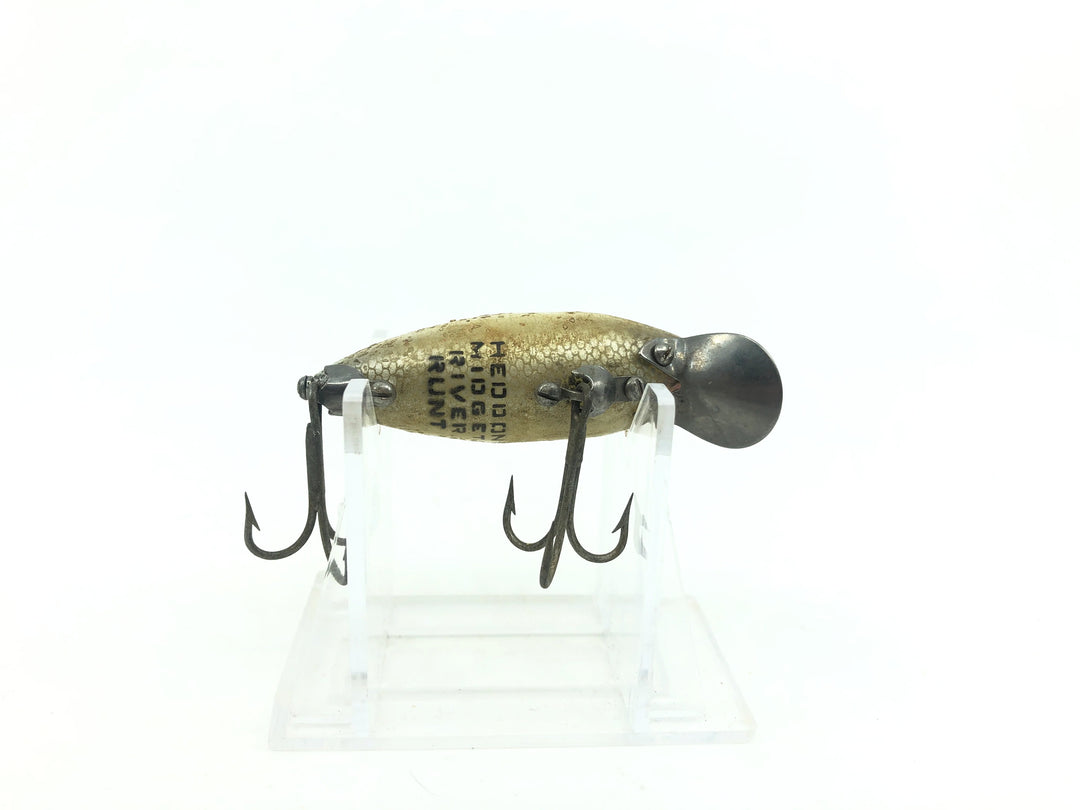 Heddon Midget River Runt Spook 9010 SS Silver Flitter Color