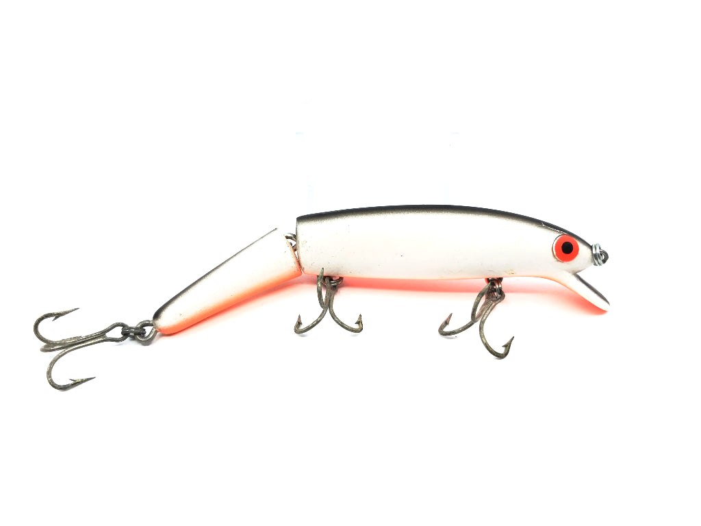 Jointed Minnow Albino Orange and Black Color