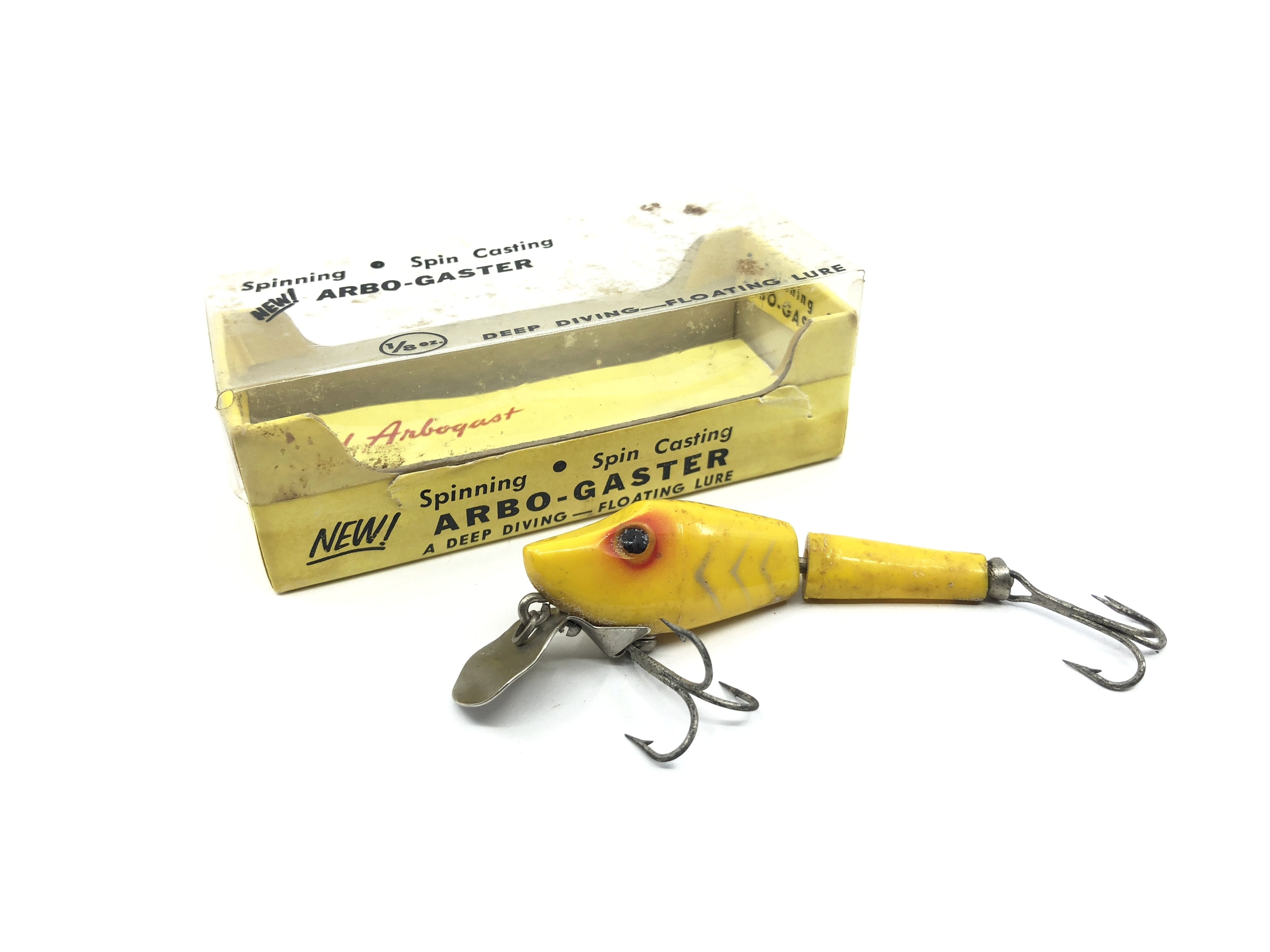 arbo gaster fishing lure Arbogast Rib Lip in Spinning Arbo-Gaster Box