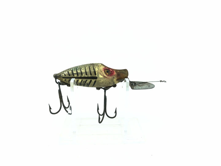 Heddon Go-Deeper River Runt Spook D9010 XRS Silver Shore Color