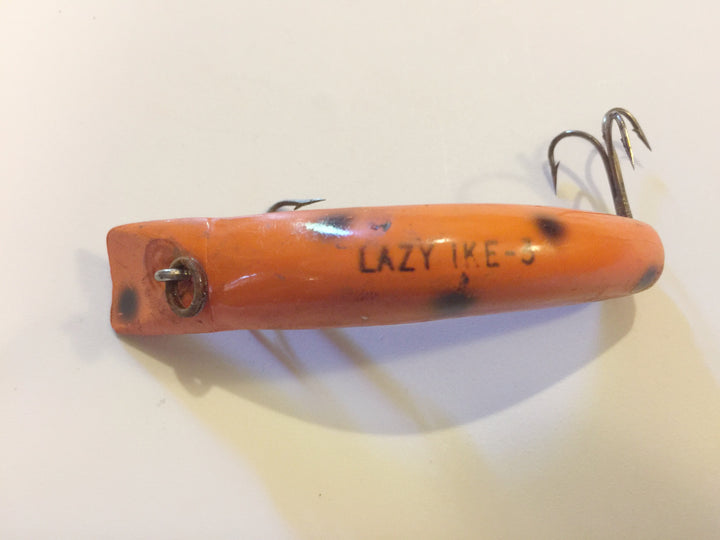 Lazy Ike 3 Orange with Black Spots