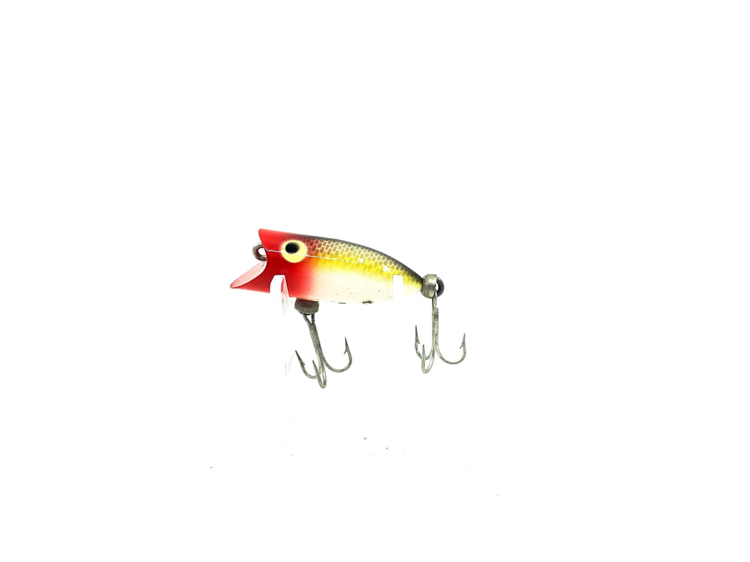 Heddon Tiny Lucky 13 JRH Red Head Frog Scale Color