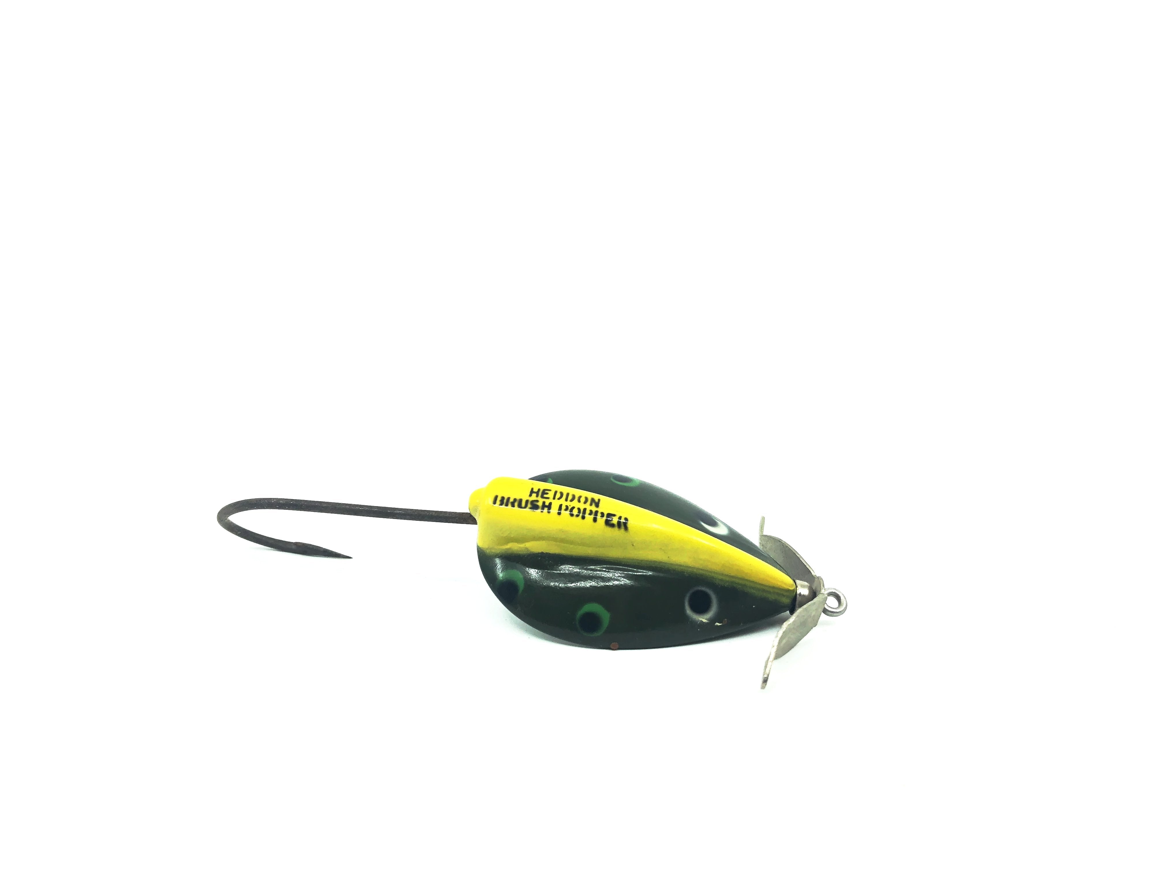 brush popper fishing lures Heddon Brush Popper BF Bull Frog Color