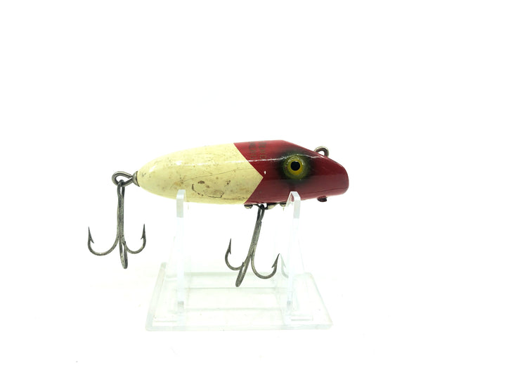South Bend Babe-Oreno Wooden Lure Red and White Classic Lure