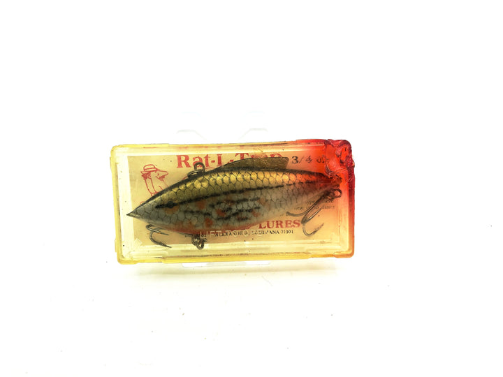 Bill Lewis Classics Rat-L-Trap #37 Chrome Bleeding Shiner Color 3/4 oz with Box Old Stock