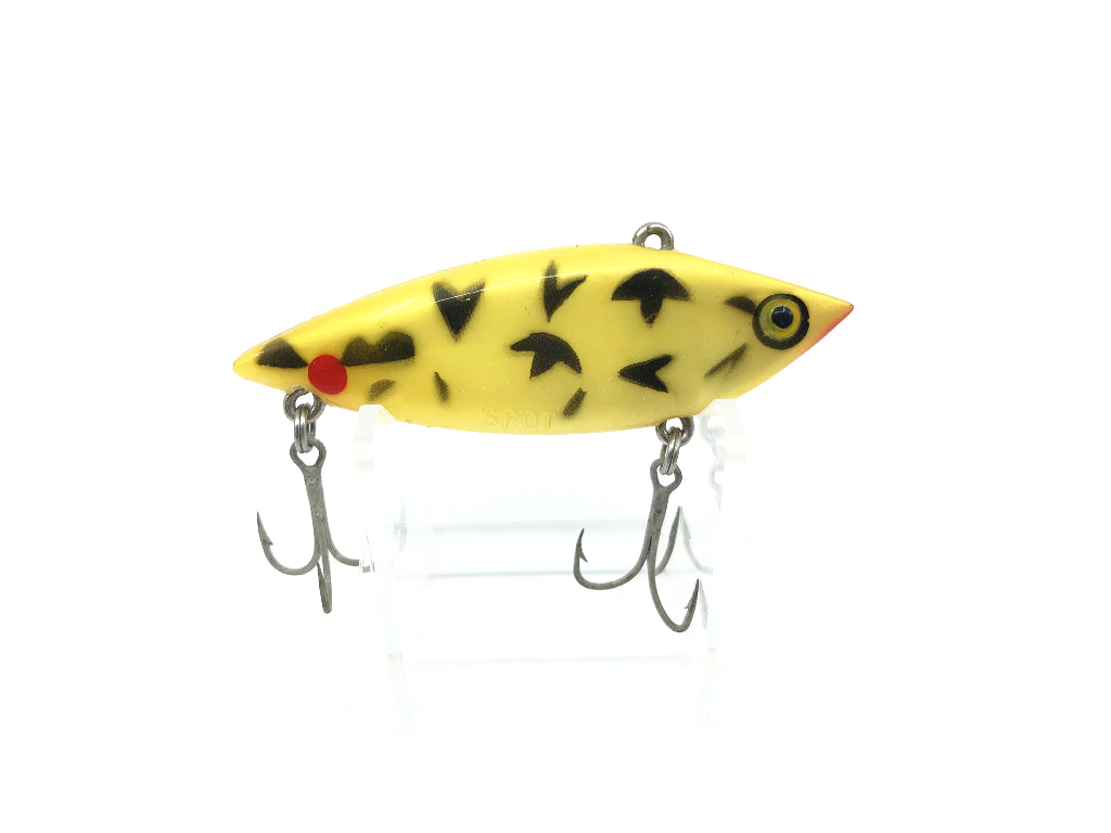 Cordell Spot Lure Color 2124 Yellow Coach Dog Color Vintage Lure