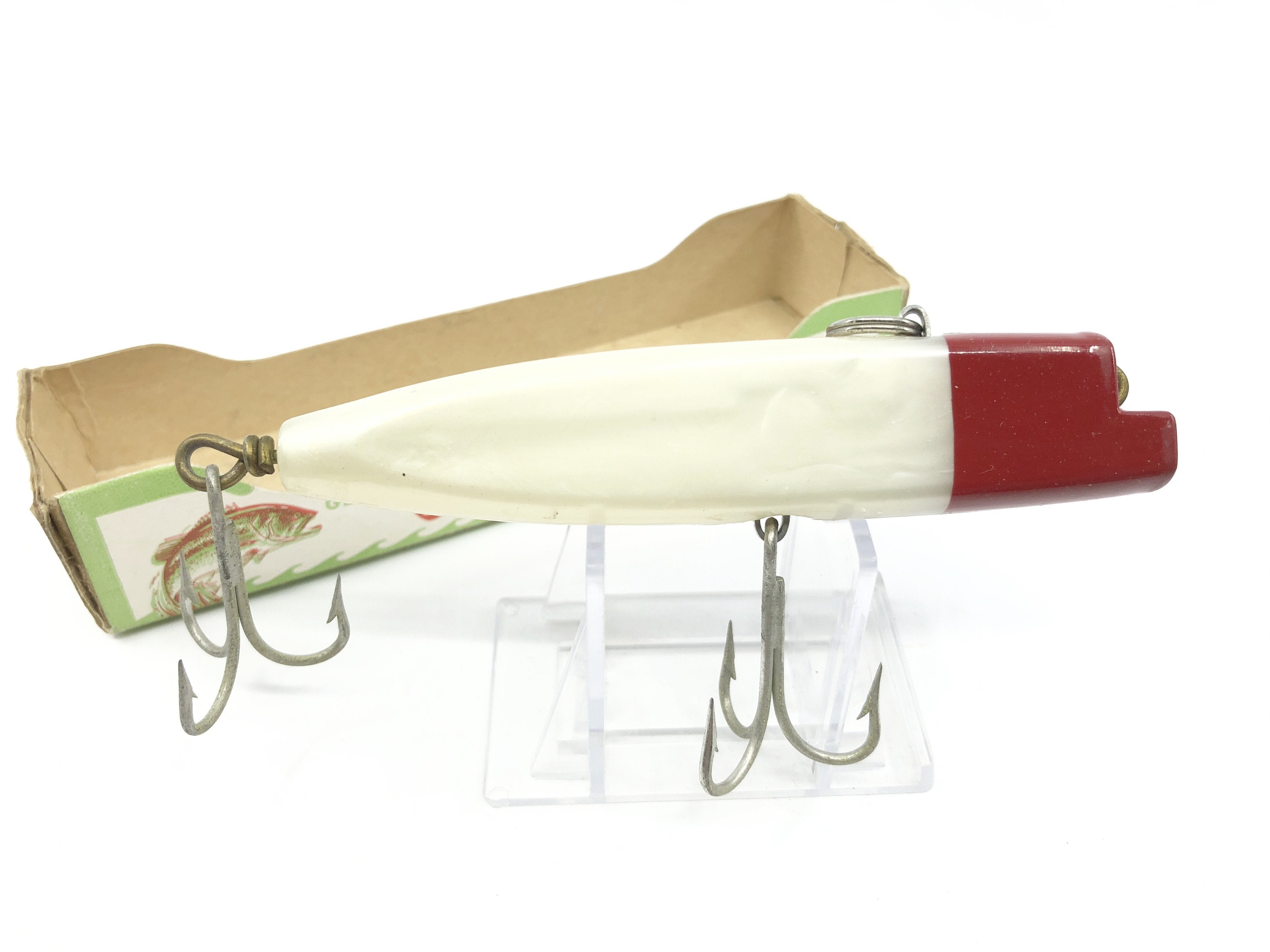 creek chub wiggle fish lure for sale Creek Chub Wiggle Diver 1800 Red and White – My Bait Shop, LLC