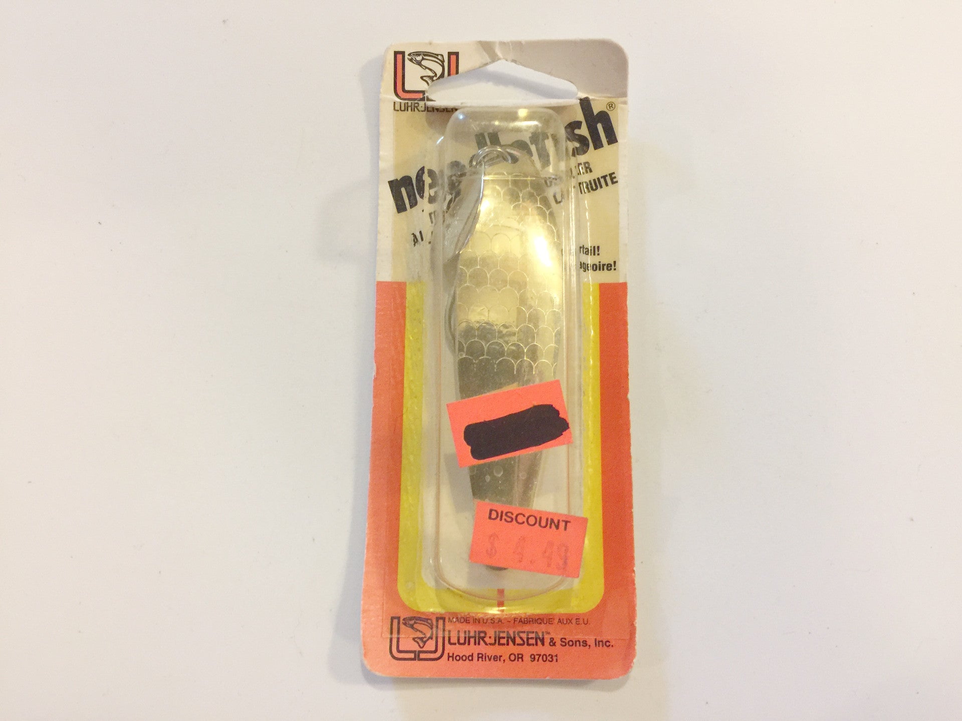 Luhr-Jensen Needlefish Genuine Silver Plate Size 3 1/2 New on Card – My ...