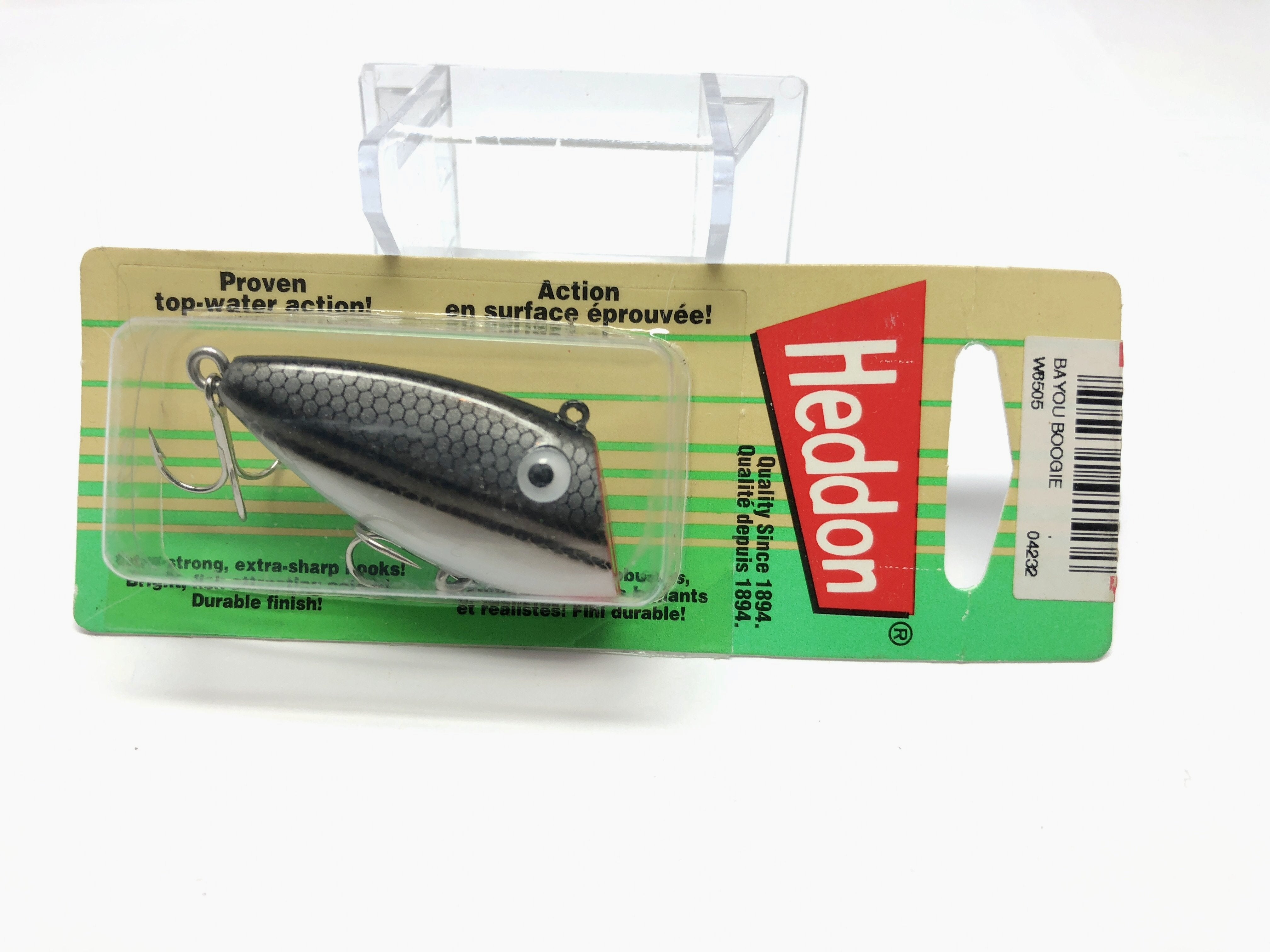 bayou boogie fishing lures Vintage Whopper Stopper Transparent Glitter Topper Lure Vintage Whopper Stopper Bayou Boogie,