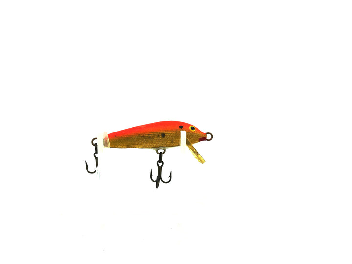 Rapala Floating Minnow F05 GFR Gold Fluorescent Red Color