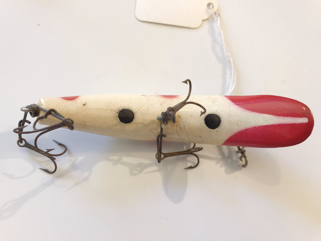 Helin Flatfish M2 White with Red Spots Black Back