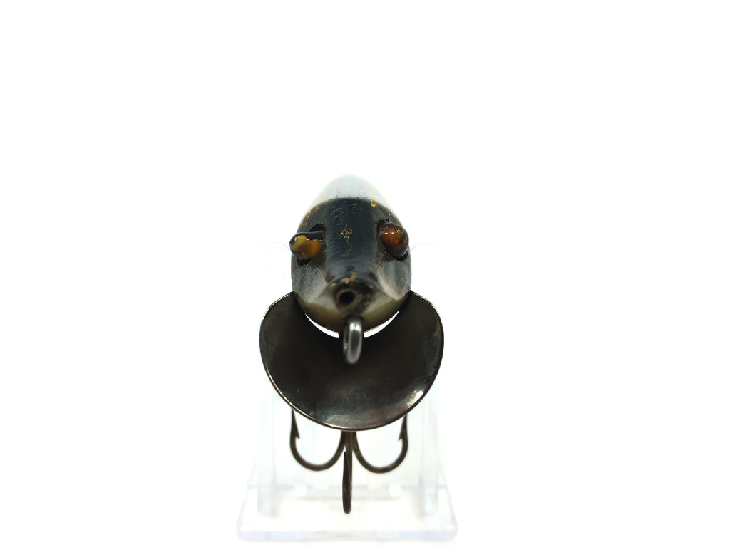 Wooden Heddon Vamp Pike Scale Glass "Goggle Eyes"