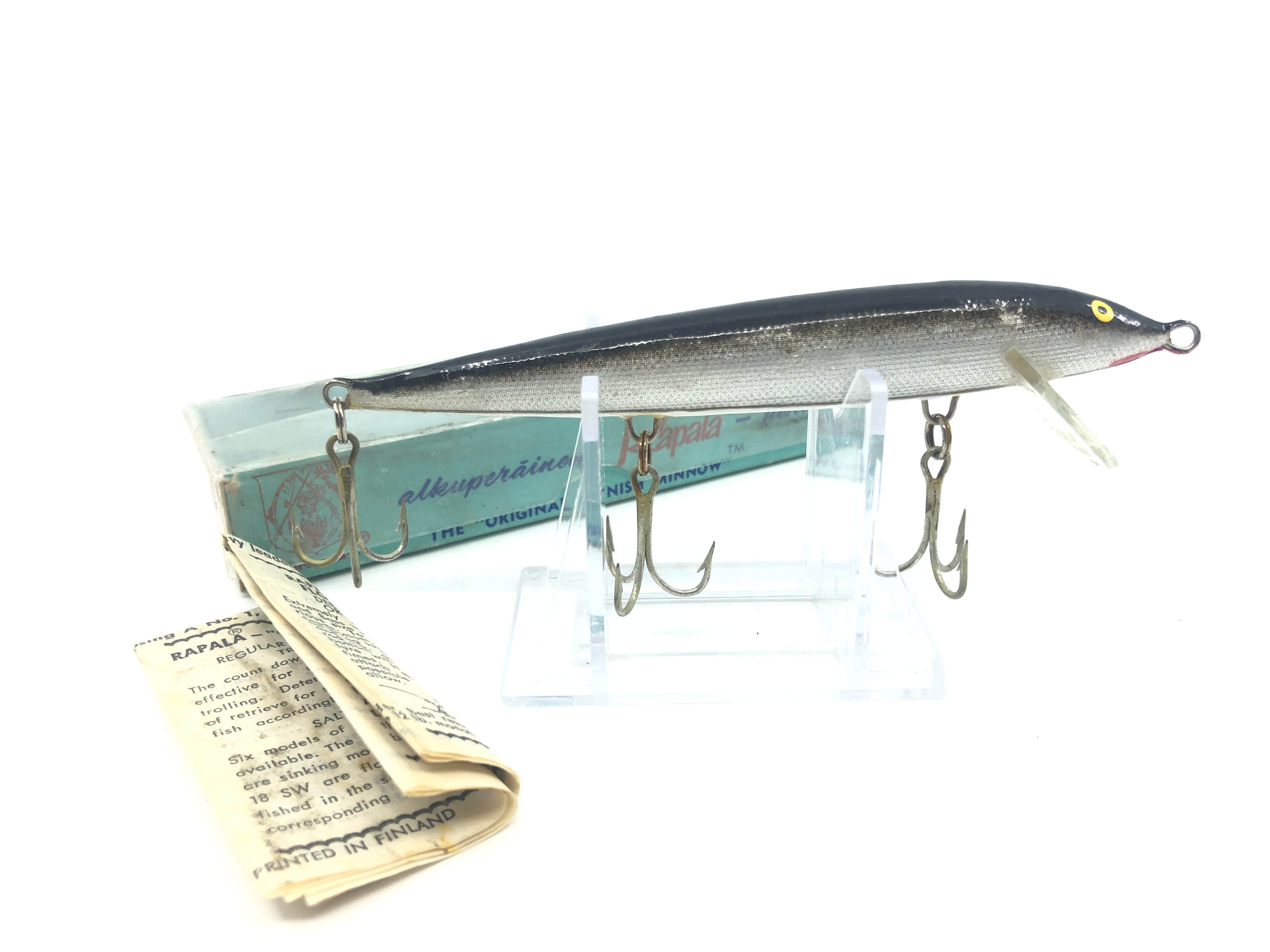 Original Rapala Countdown with Box and Paperwork CD-13 S-SW Hopea Silv – My  Bait Shop, LLC