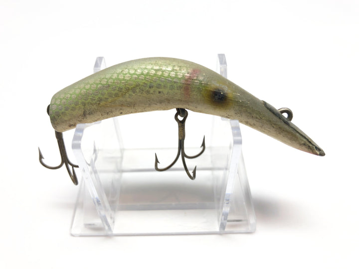Wooden Kautzky Lazy Ike 3 Green Shad