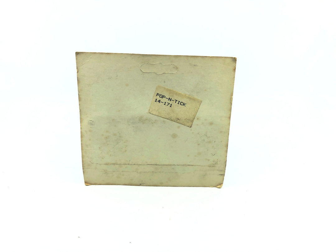 Lee Sisson Ticker Pop-N-Tick Perch on Silver Color New on Card