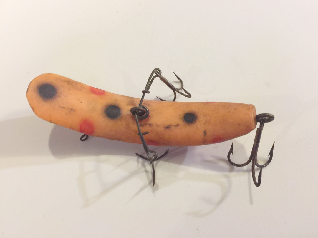 Helin Flatfish X5 Orange with Black and Red Spots