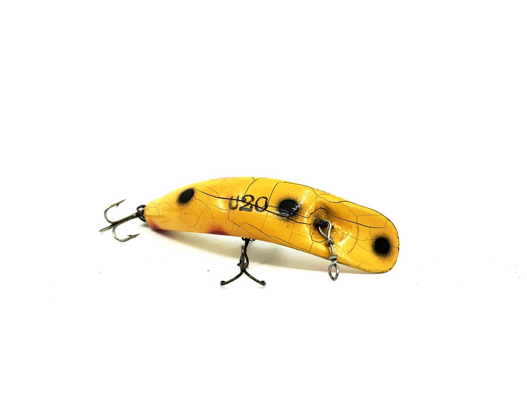 Wooden Helin Flatfish U20 YE Yellow Color
