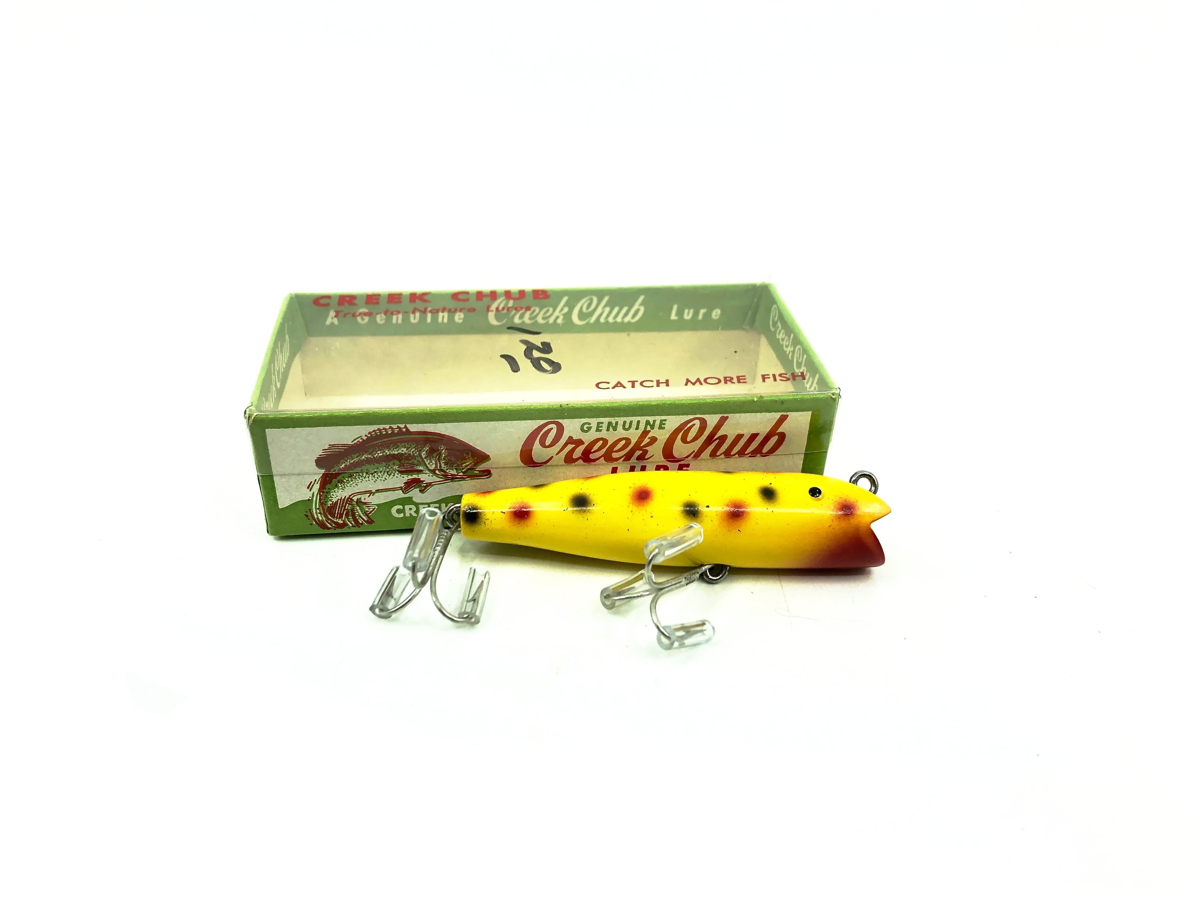creek chub darter fishing lure Limited Edition Wooden My Bait Shop, LLC Creek Chub Vintage Fishing Lures