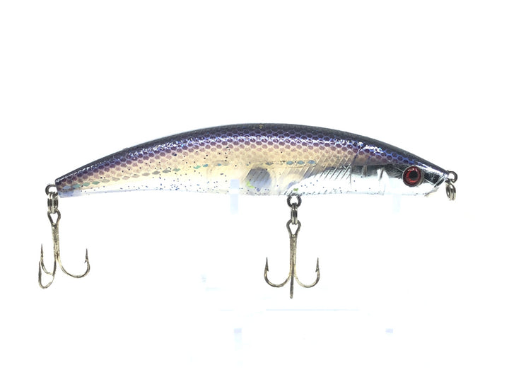 Curved Minnow Purple and Clear