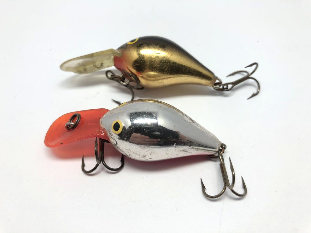Lot of Two Rapalas Tiny Raps One Red Lip
