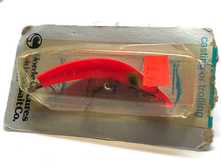 Helin Flatfish U20 in Box Fluorescent Orange / Pink with Eyes