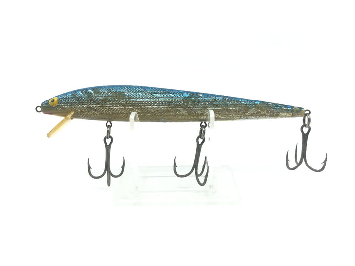 Unmarked Blue and Silver Minnow