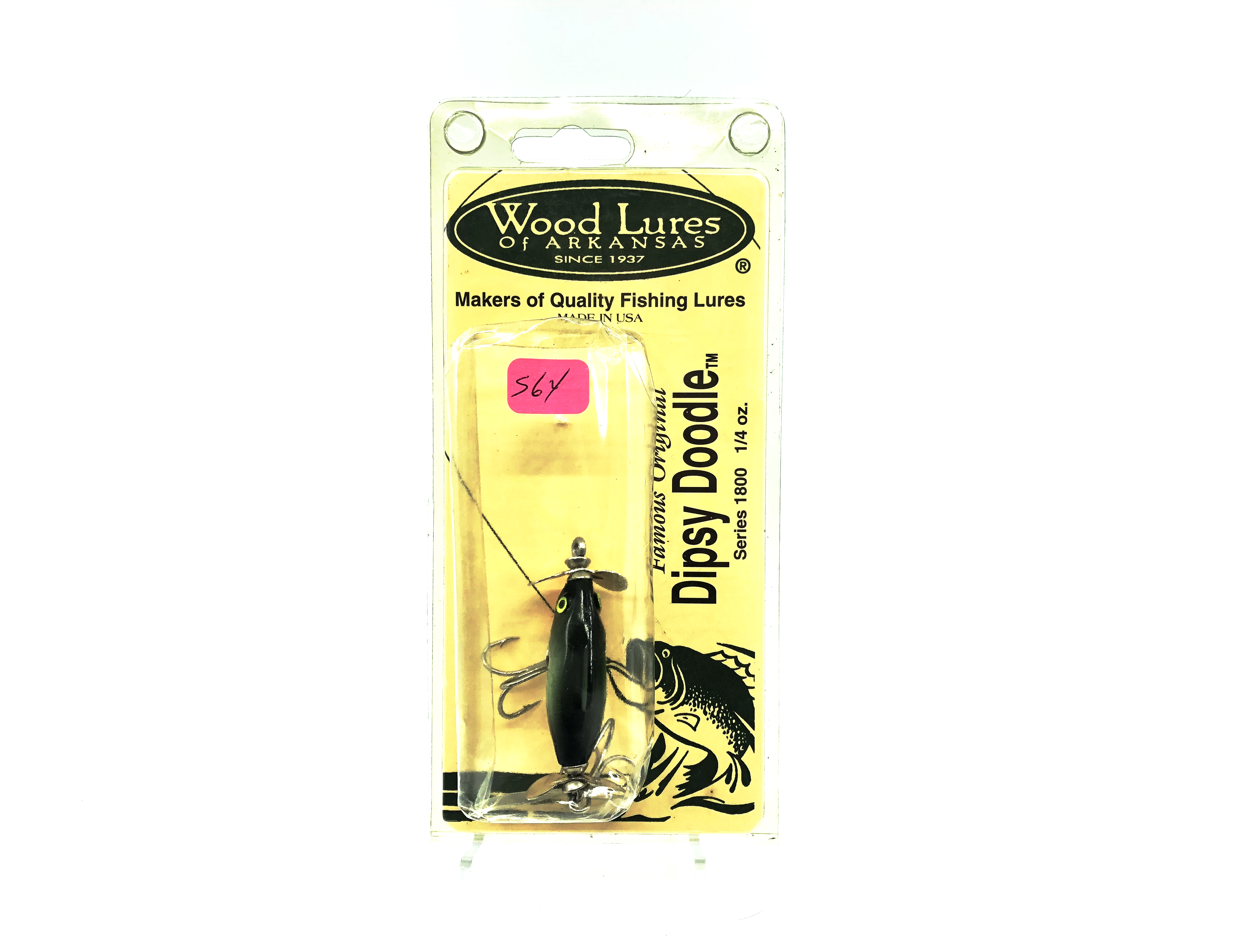 dipsy doodle fishing lures Wood's Wooden Dipsy Doodle Twin Spin Tennessee Shad Color on Card