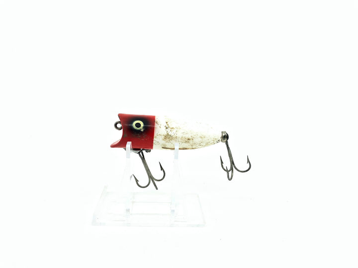Heddon Baby Lucky 13 RH White/Red Head Color