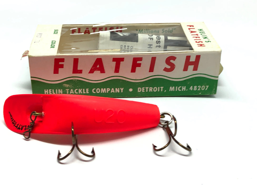 Helin Flatfsih U20 RFL (Fluorescent Red) with Box