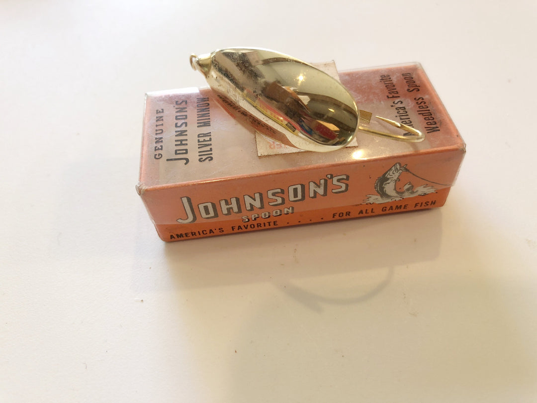 Johnson Gold Minnow Spoon No. 10305 New in Box