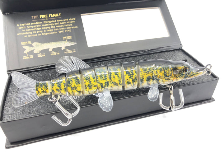 Mother Nature Lure Life Like Swimbait Grass Pickerel Color New in Box-Discontinued