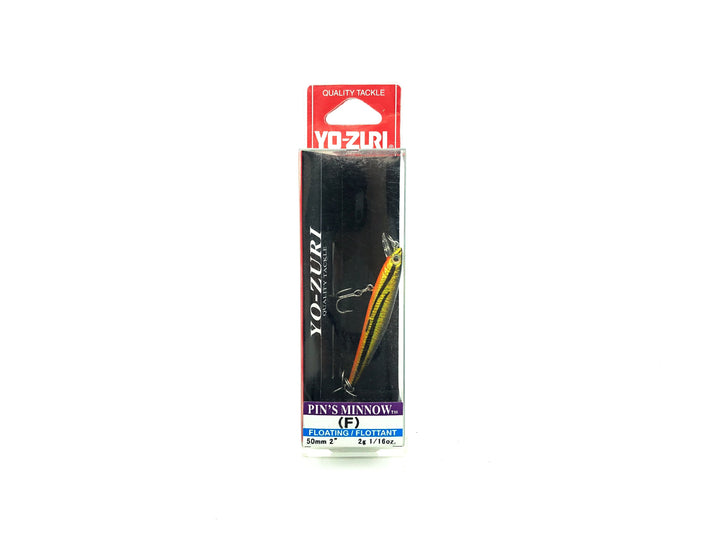 Yo-Zuri Pin's Minnow F1014-M37 Gold Flame Color