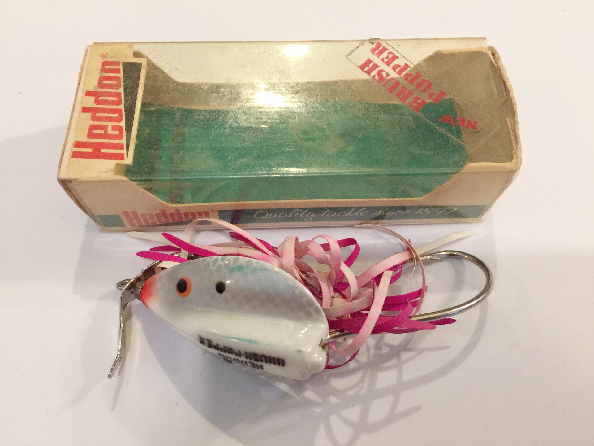 Heddon Brush Popper New in Box 5440 SSD 1/2 OZ