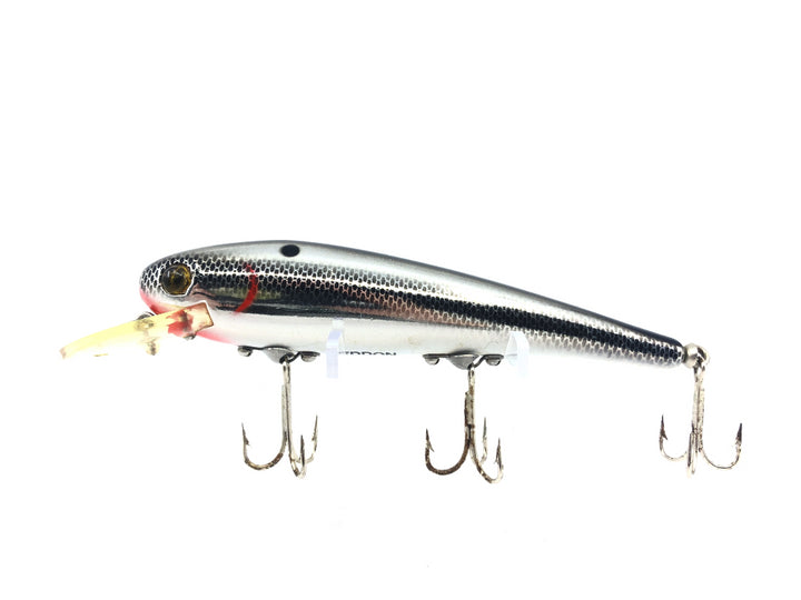Heddon Timber Rattler X150 NBW Nickle Back White Belly