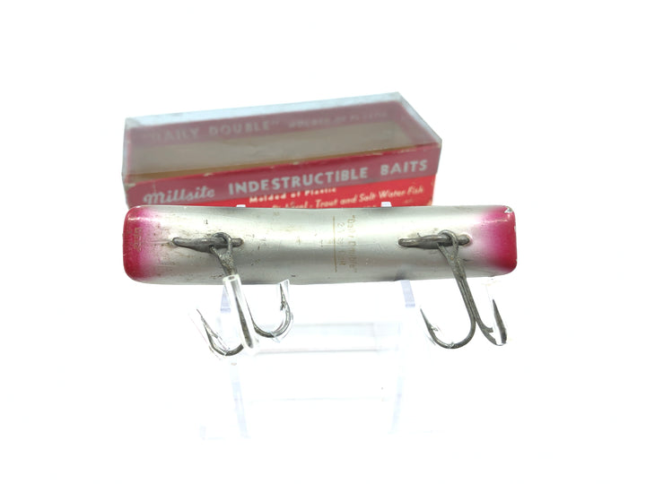 Millsite Daily Double Silver Black Spots Color 835 with Box