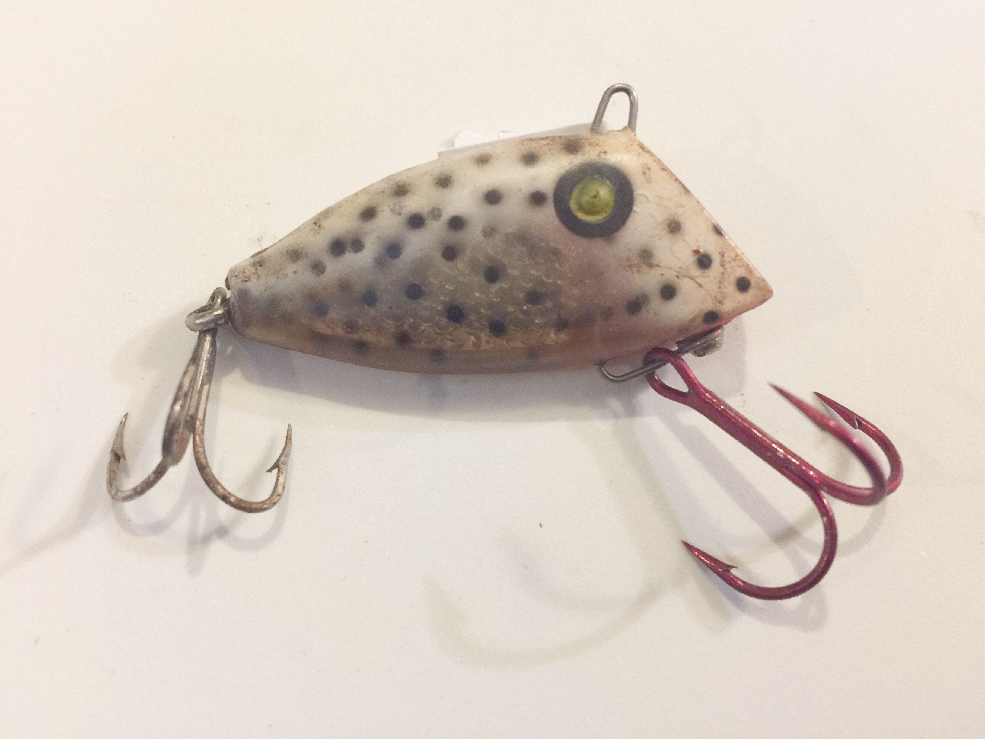Bayou Boogie Lure White Black Dots Color – My Bait Shop, LLC