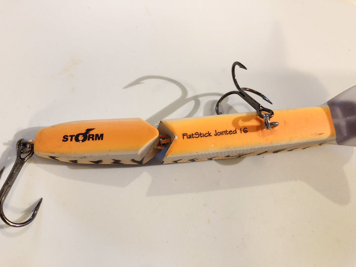 Storm Flatstick Jointed 16 Orange Musky Color 6 1/4"