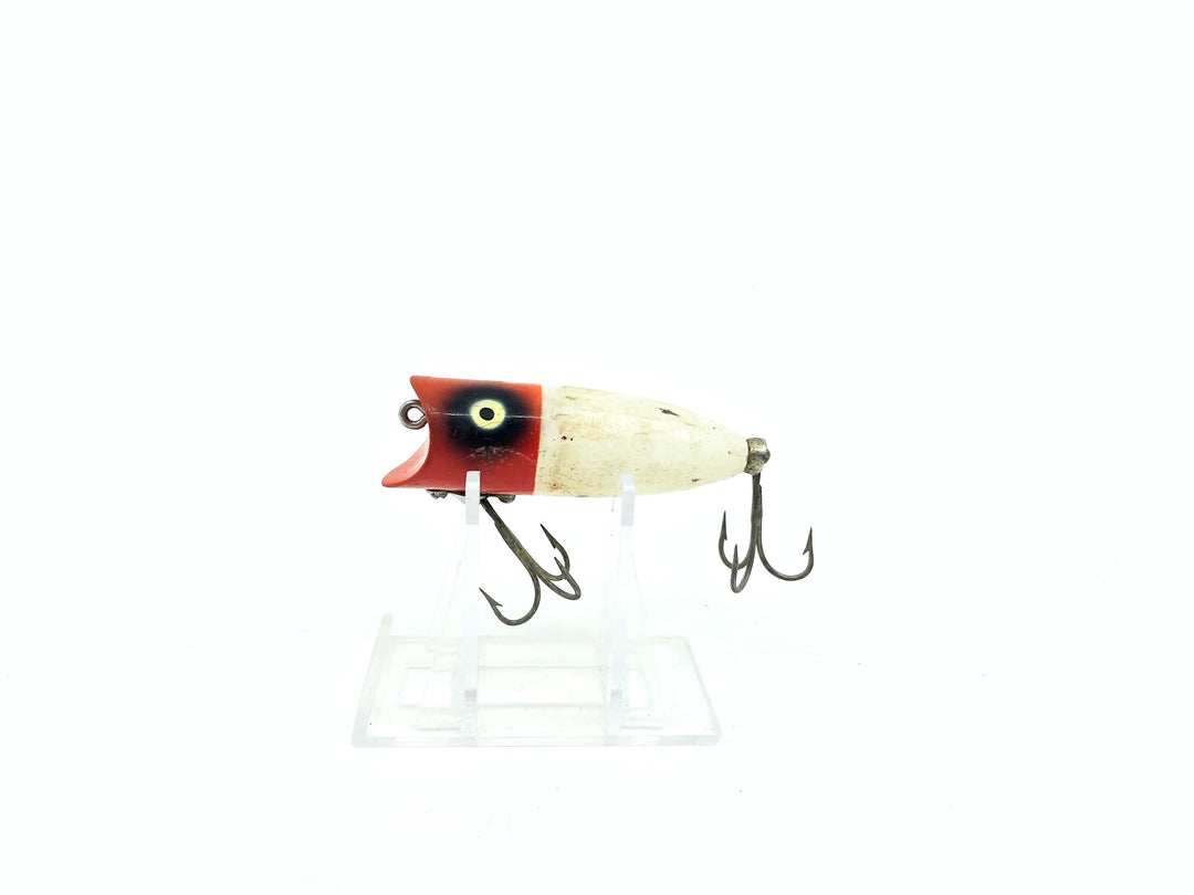 Heddon Baby Lucky 13 RH White/Red Head Color