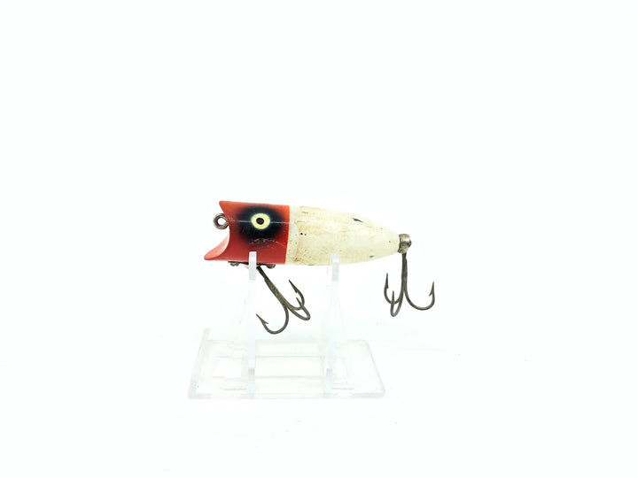 Heddon Baby Lucky 13 RH White/Red Head Color