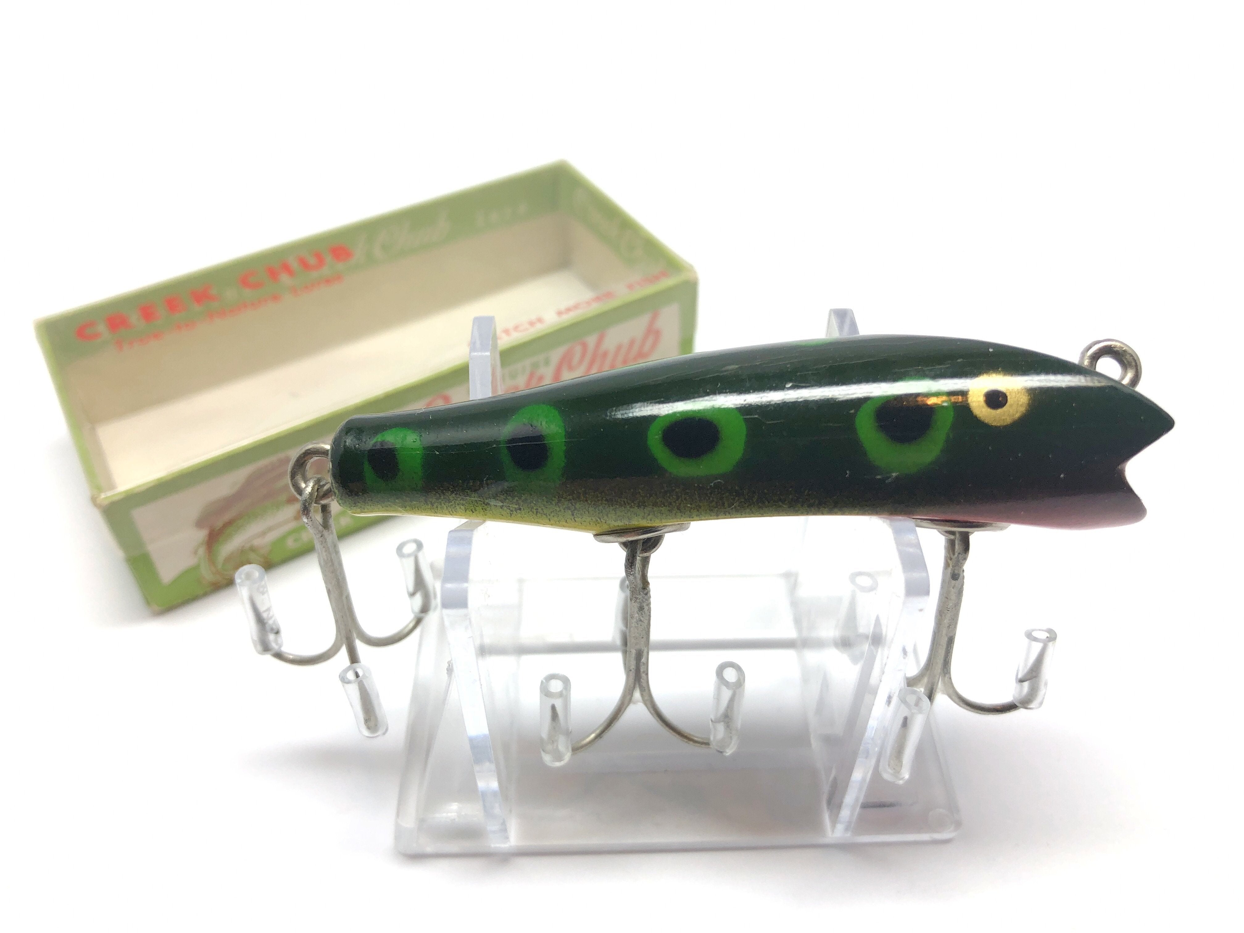 Creek Chub 8000 CB Concave Belly Wood Darter 8019 Frog Color New in Bo – My Bait Shop, LLC