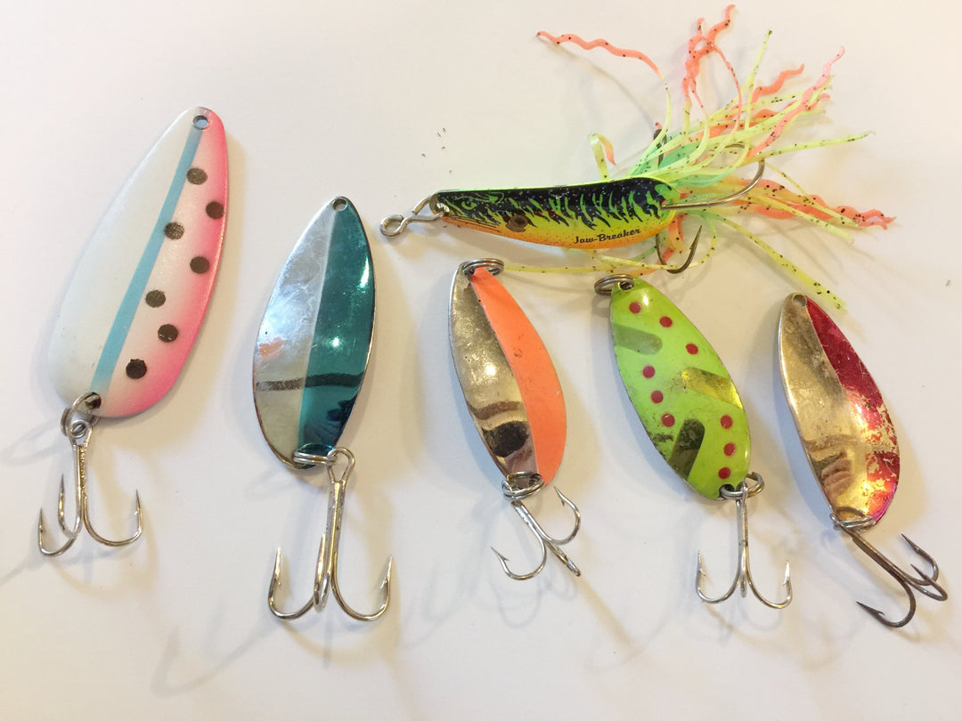 Lot of 6 Spoons, Little Cleo Jaw Breaker More